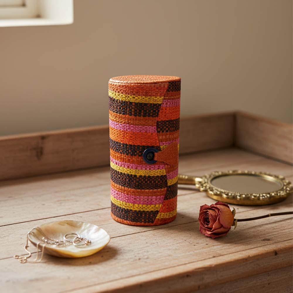 Petite boîte a bijoux pour femme | Orange