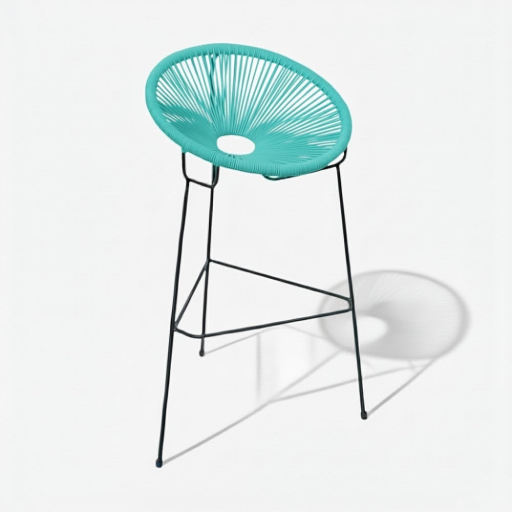 Chaise haute Acapulco Turquoise