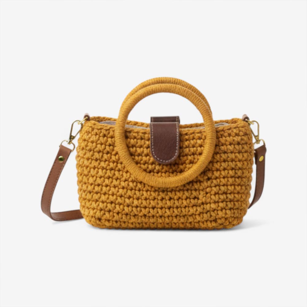 Petit sac à main en crochet style moderne | Collection Ifaty