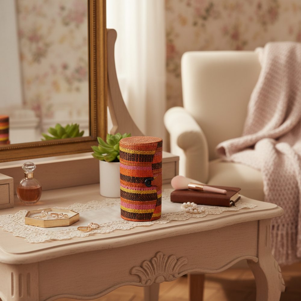 Petite boîte a bijoux pour femme | Orange