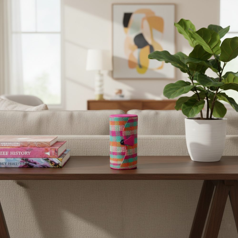 Petite boîte a bijoux pour femme | Quadrillage