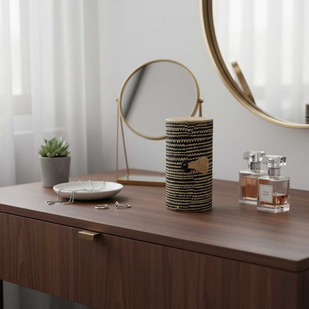 Petite boîte a bijoux pour femme | Noir et Blanc