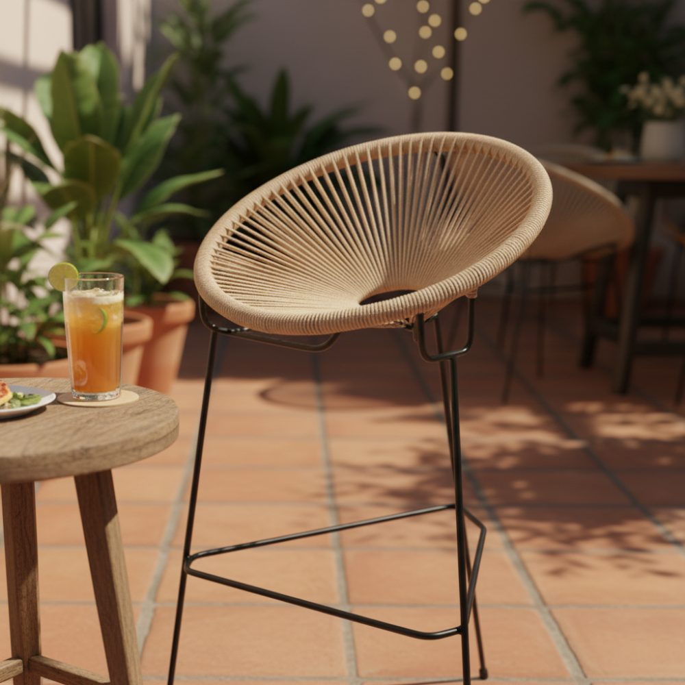 Chaise haute Acapulco Sable