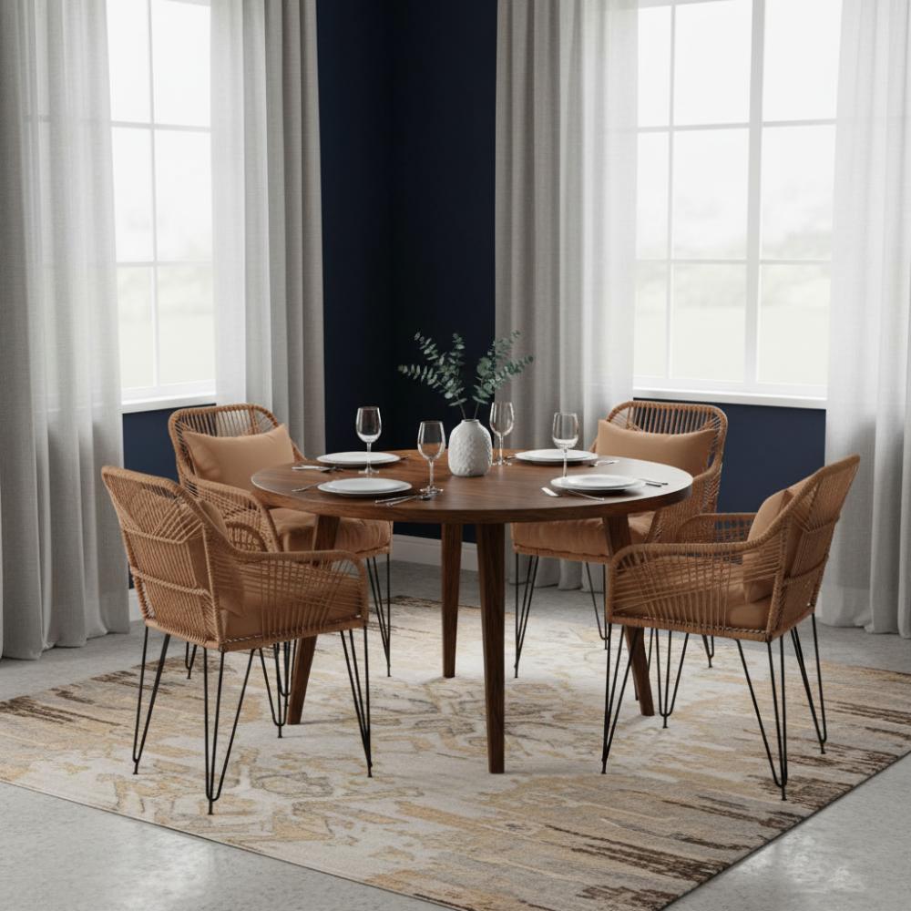 Chaise de salon bohème Cannelle | Collection SAMBAVA