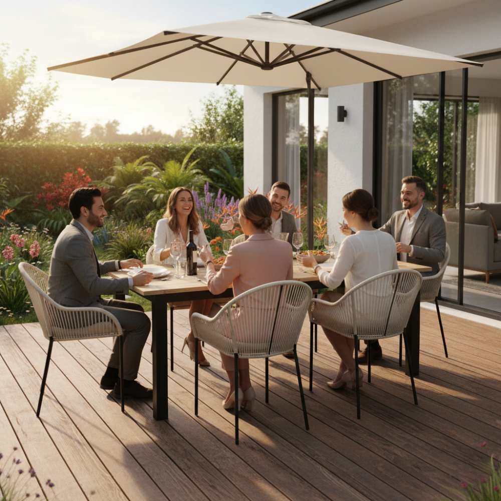 Chaise de salle à manger Blanc | Collection TOAMASINA