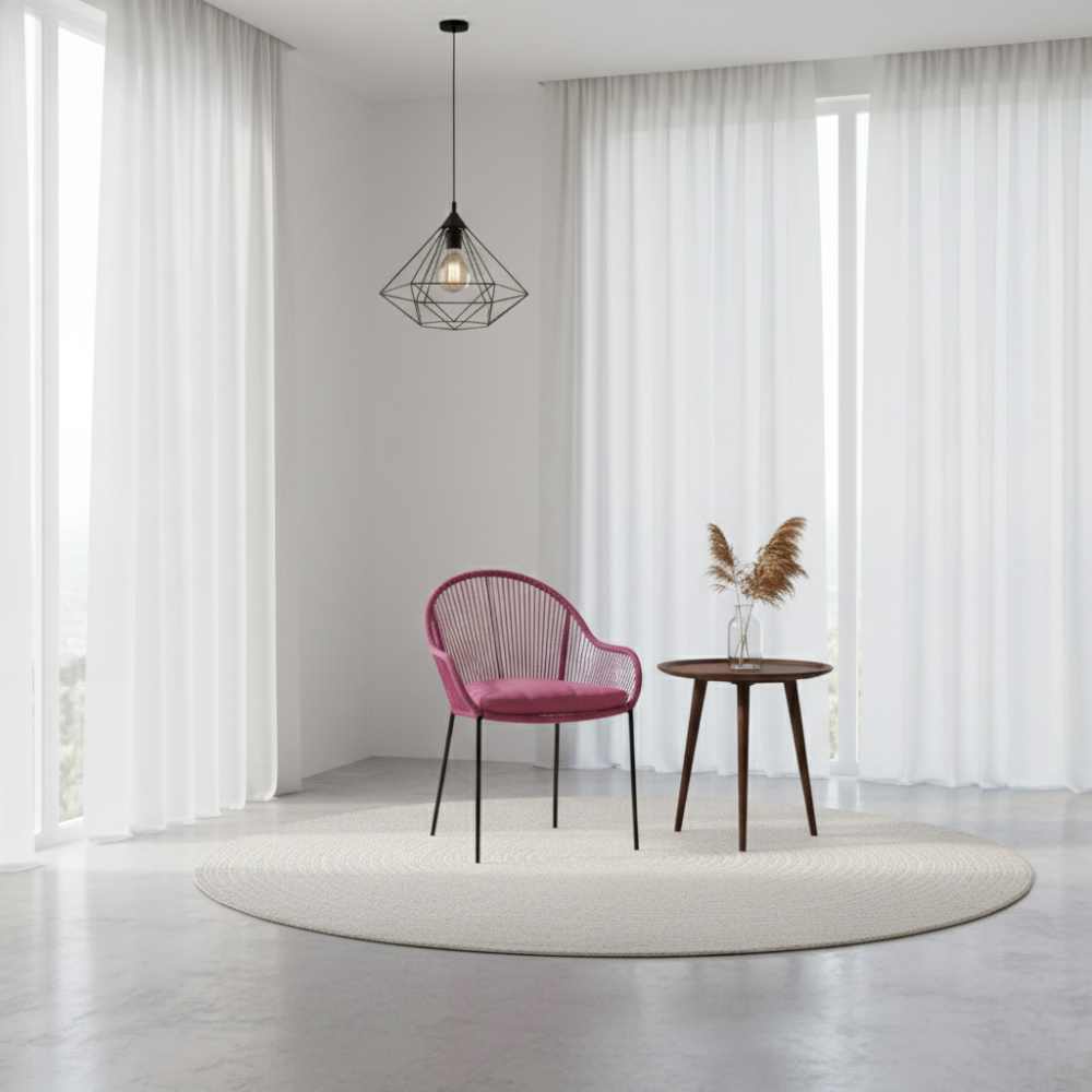 Chaise de salle à manger Fuchsia | Collection TOAMASINA