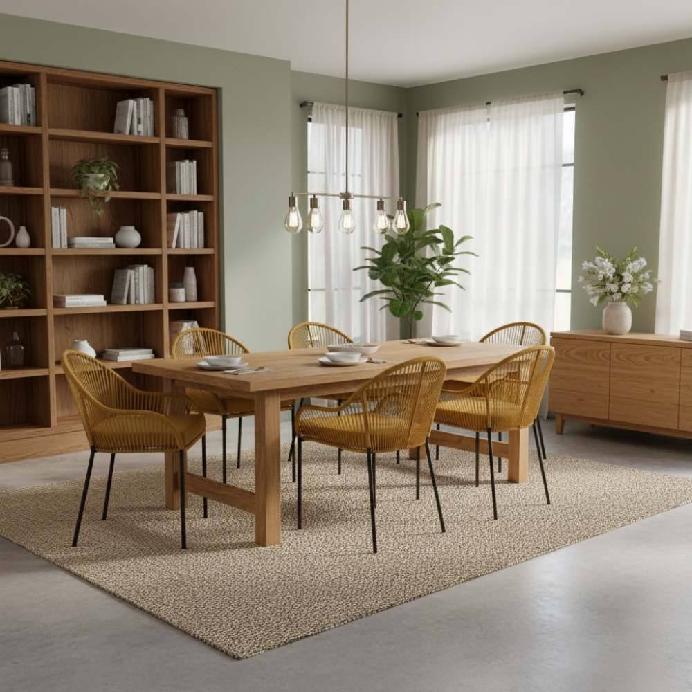 Chaise de salle à manger Miel | Collection TOAMASINA