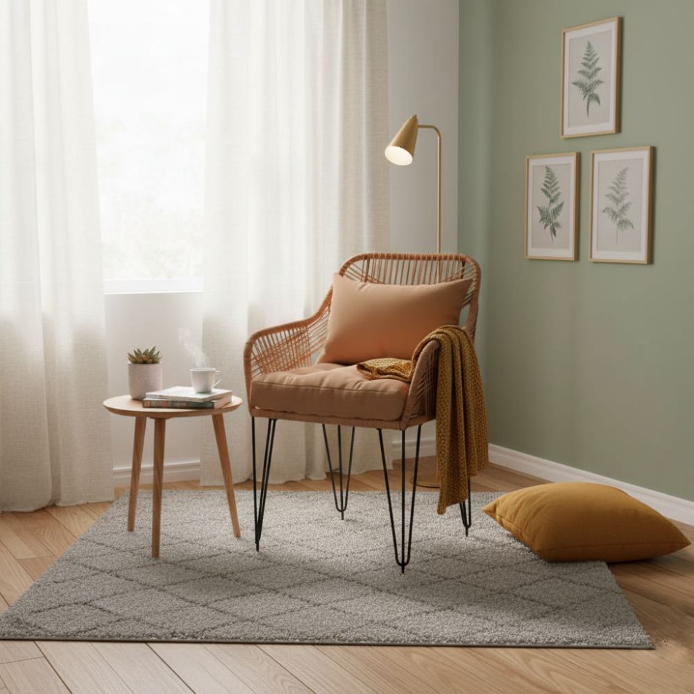 Chaise de salon bohème Cannelle | Collection SAMBAVA