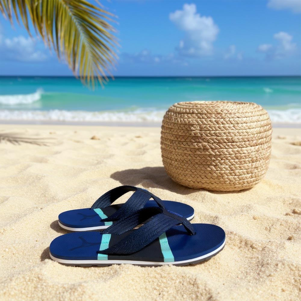 Petit Pouf en Raphia tressé bohème classique Sable