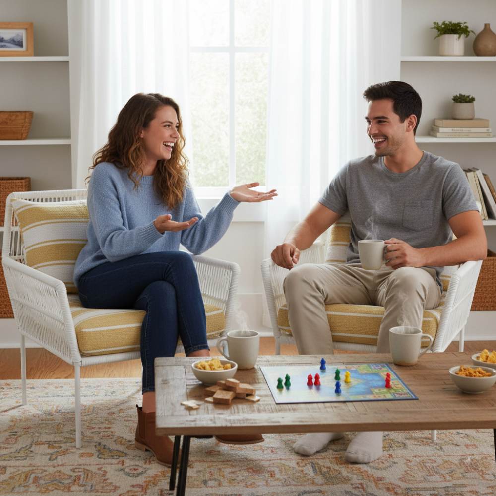 Fauteuil en corde tressée bohème Blanc | Collection TANA