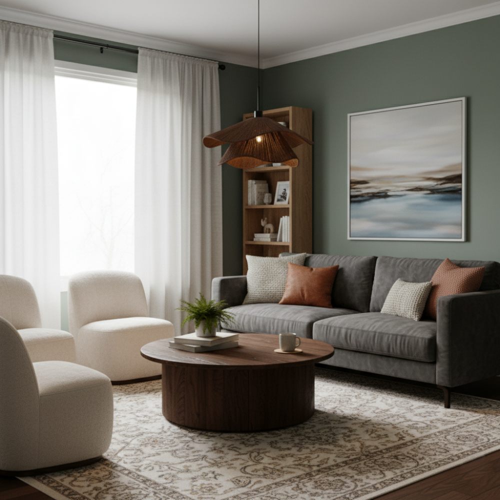 Plafonnier bohème chic Chocolat | Collection TANA