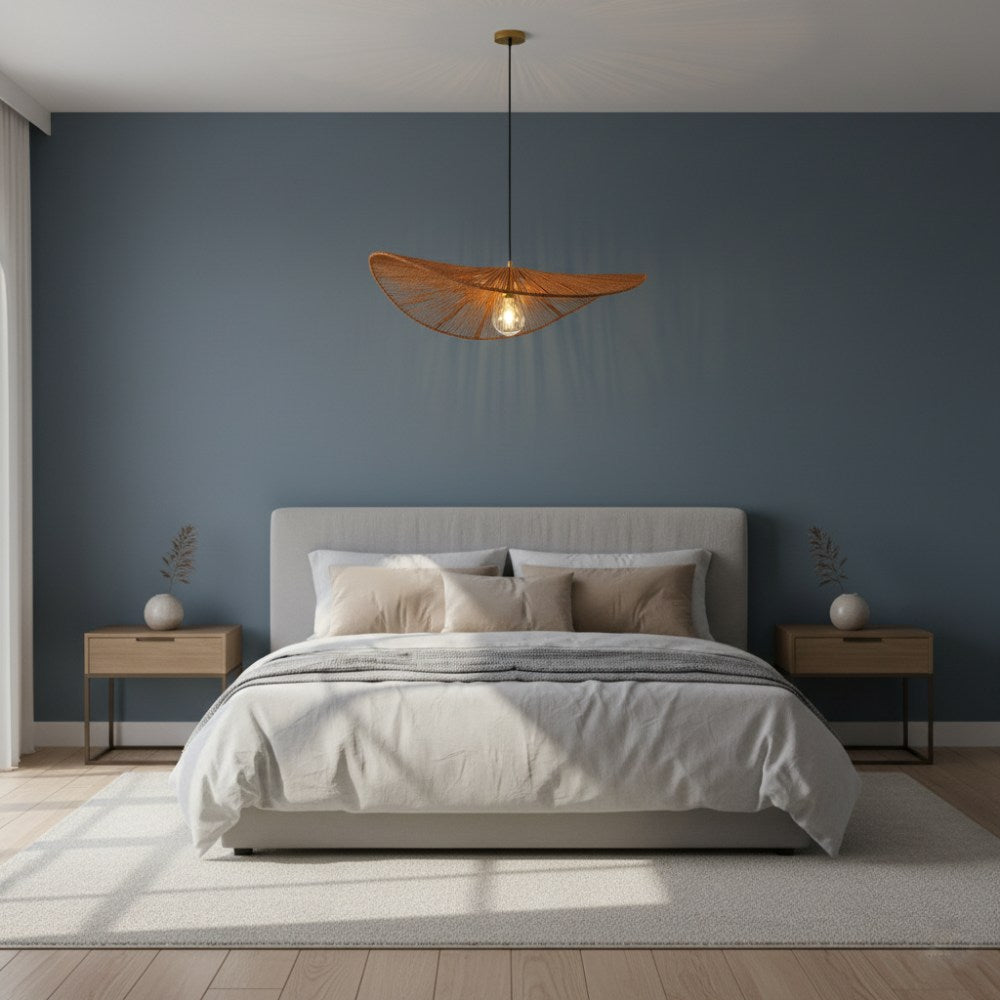 Suspension en corde naturelle bohème chic Cannelle | Collection MANAKARA