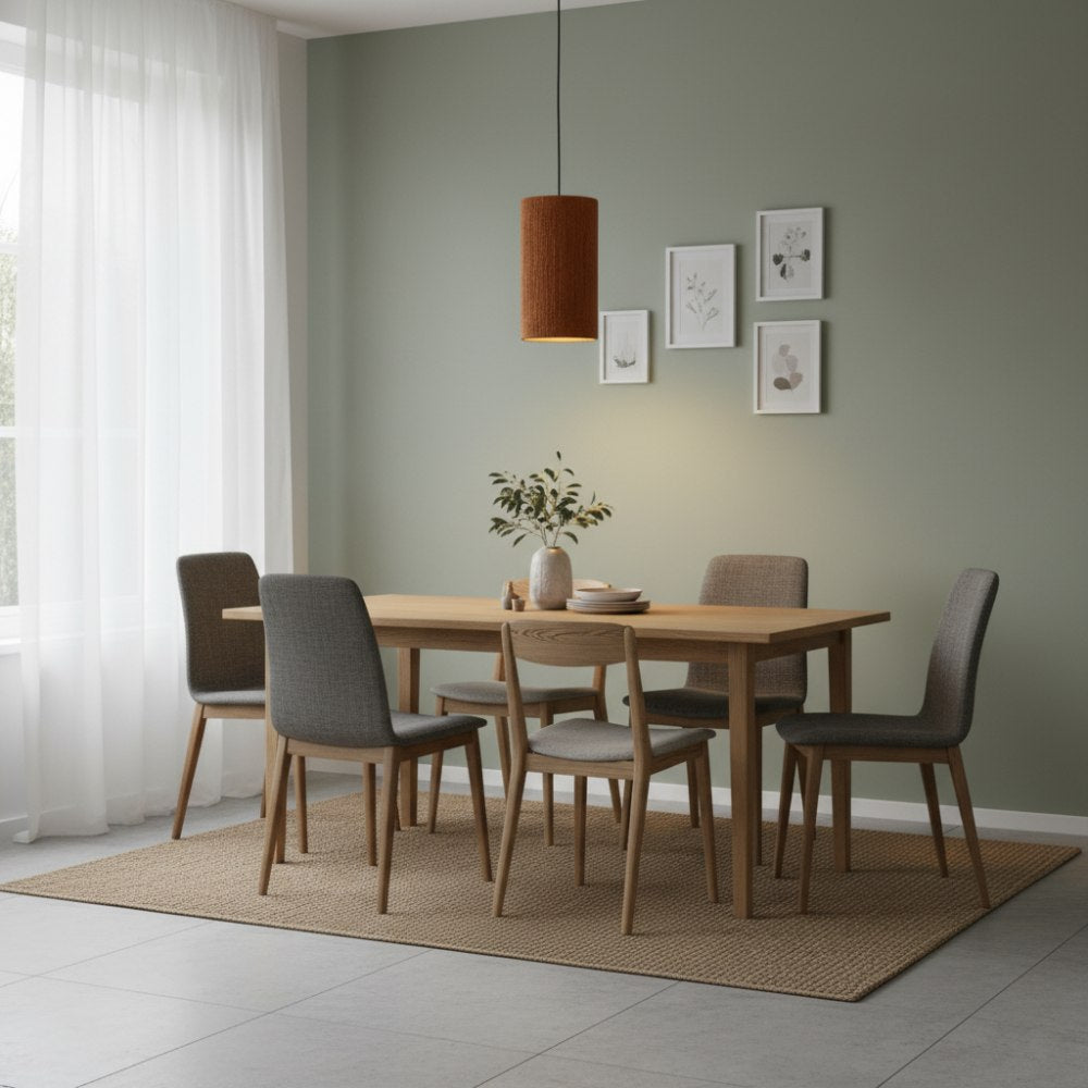 Plafonnier cylindrique bohème Cannelle | Collection ANTALAHA