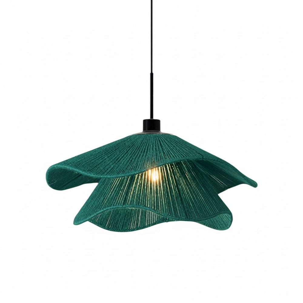 Plafonnier bohème chic Bleu Lagon | Collection TANA