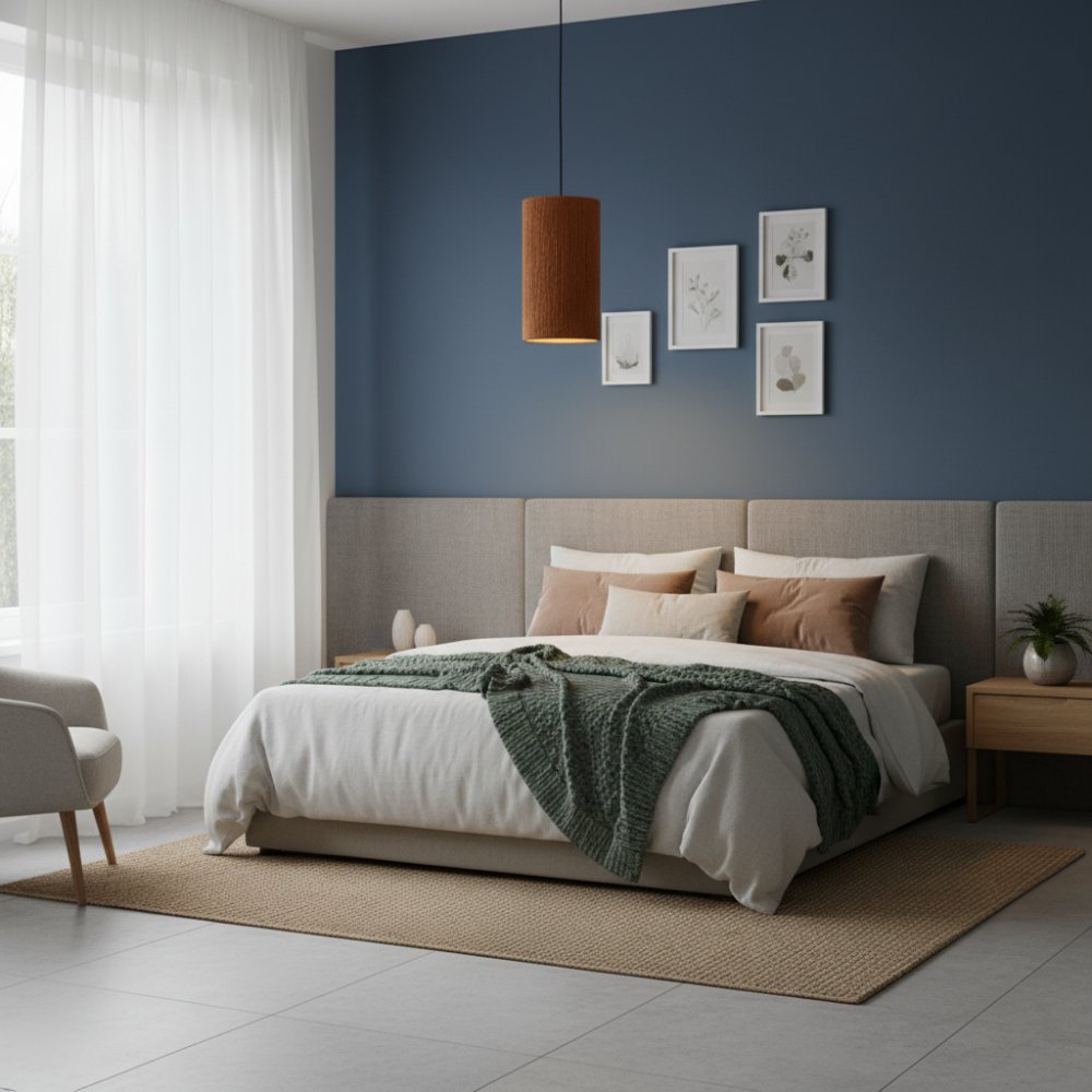 Plafonnier cylindrique bohème Cannelle | Collection ANTALAHA