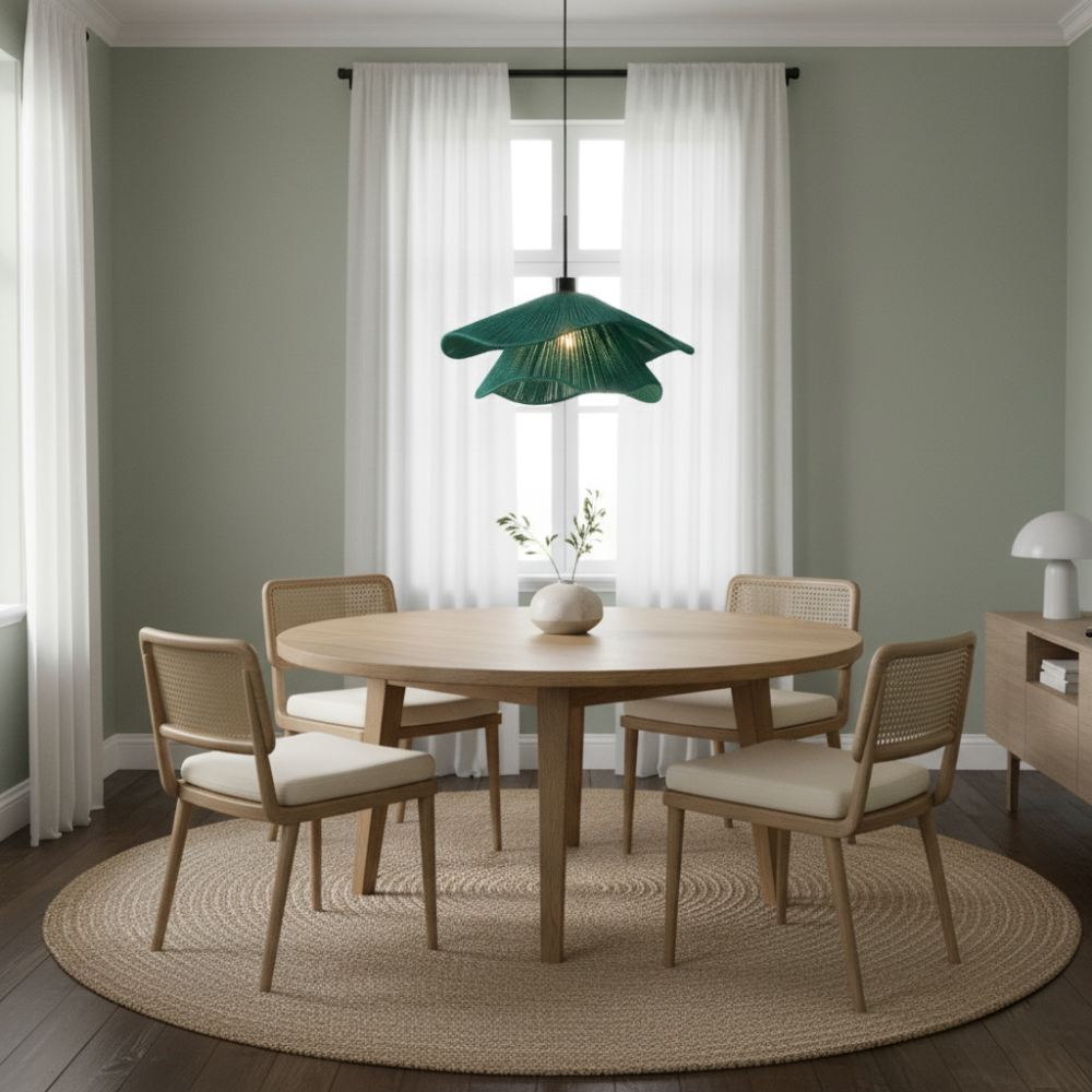 Plafonnier bohème chic Bleu Lagon | Collection TANA