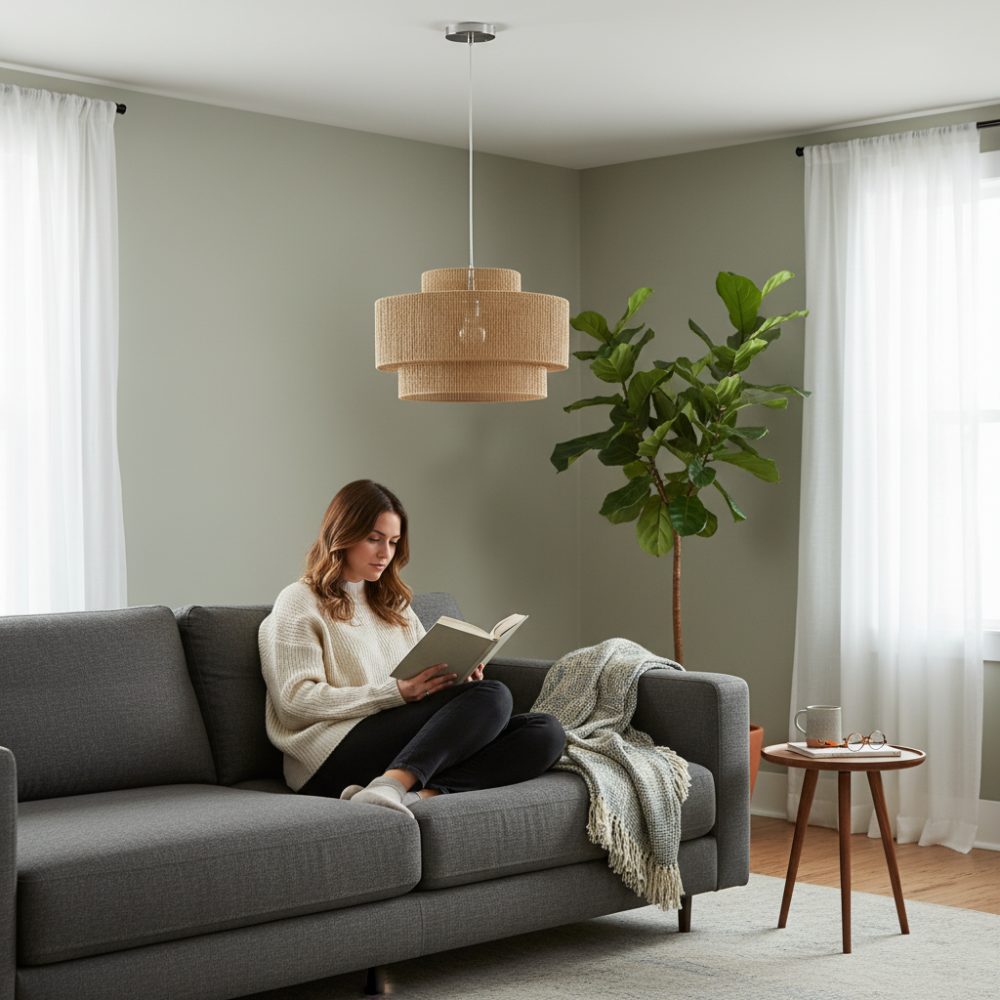 Plafonnier bohème rétro Sable | Collection MORONDAVA