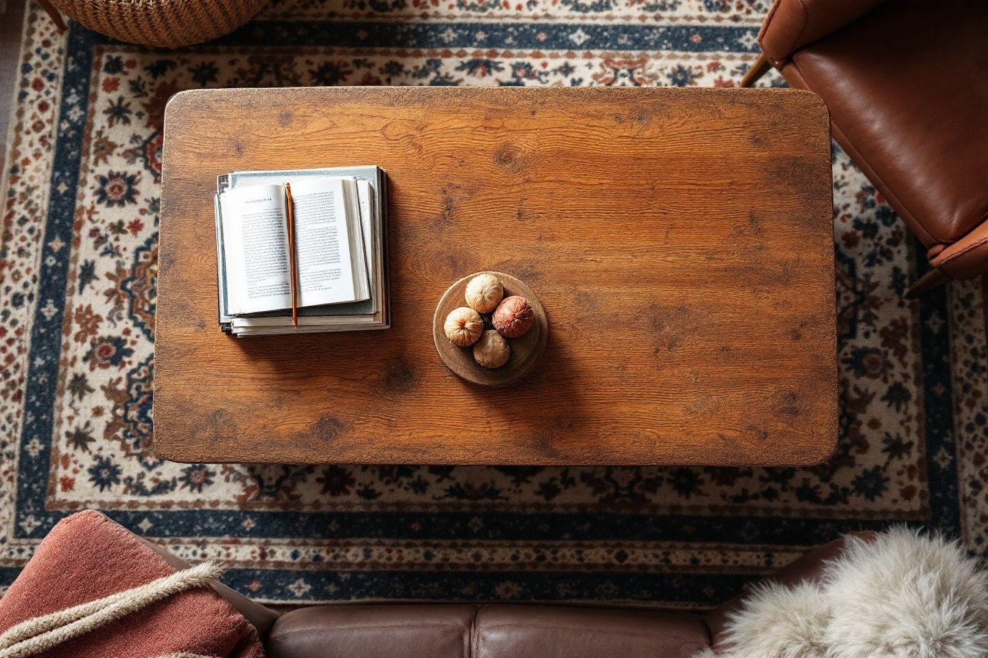 Table basse bohème chic : styles tendance pour un salon authentique et élégant