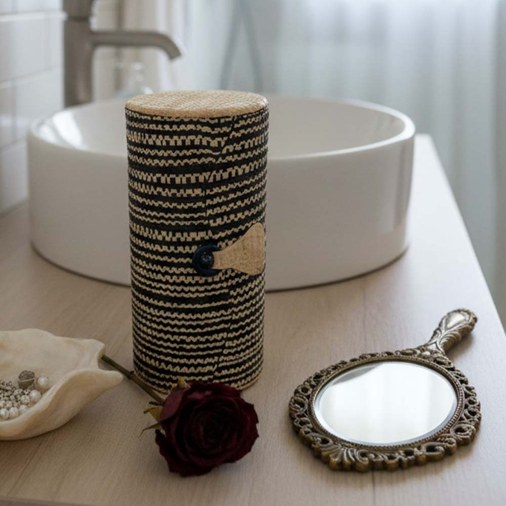 Petite boîte a bijoux pour femme | Noir et Blanc