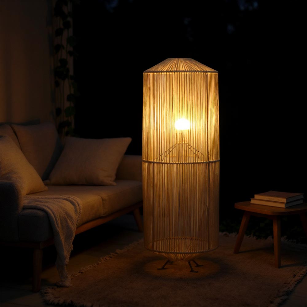 Lampe sur pied bohème chic Sable | Collection NOSY BE