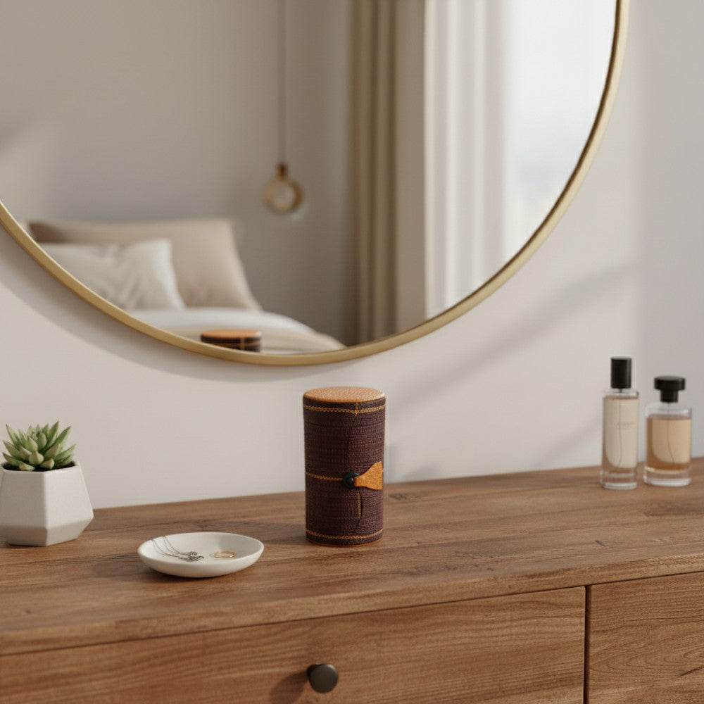 Petite boîte a bijoux pour femme | Chocolat