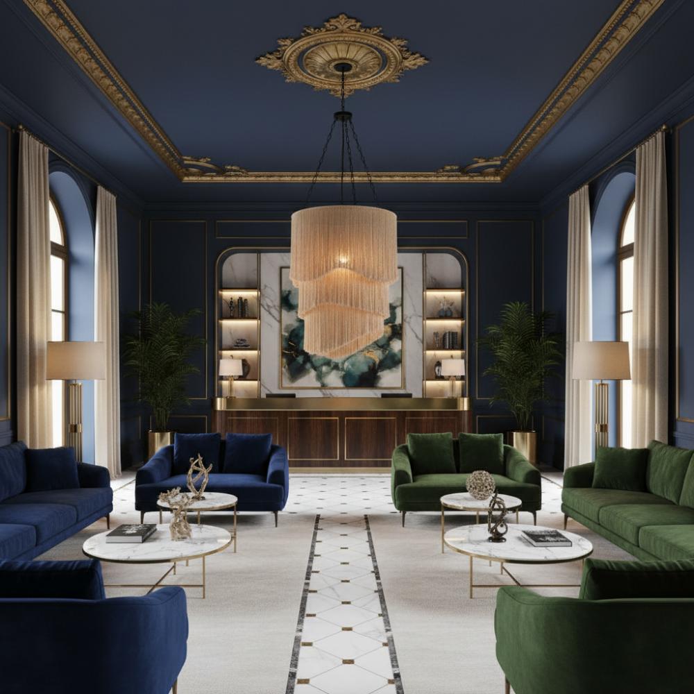 Abat-jour à Franges grand format | Sable