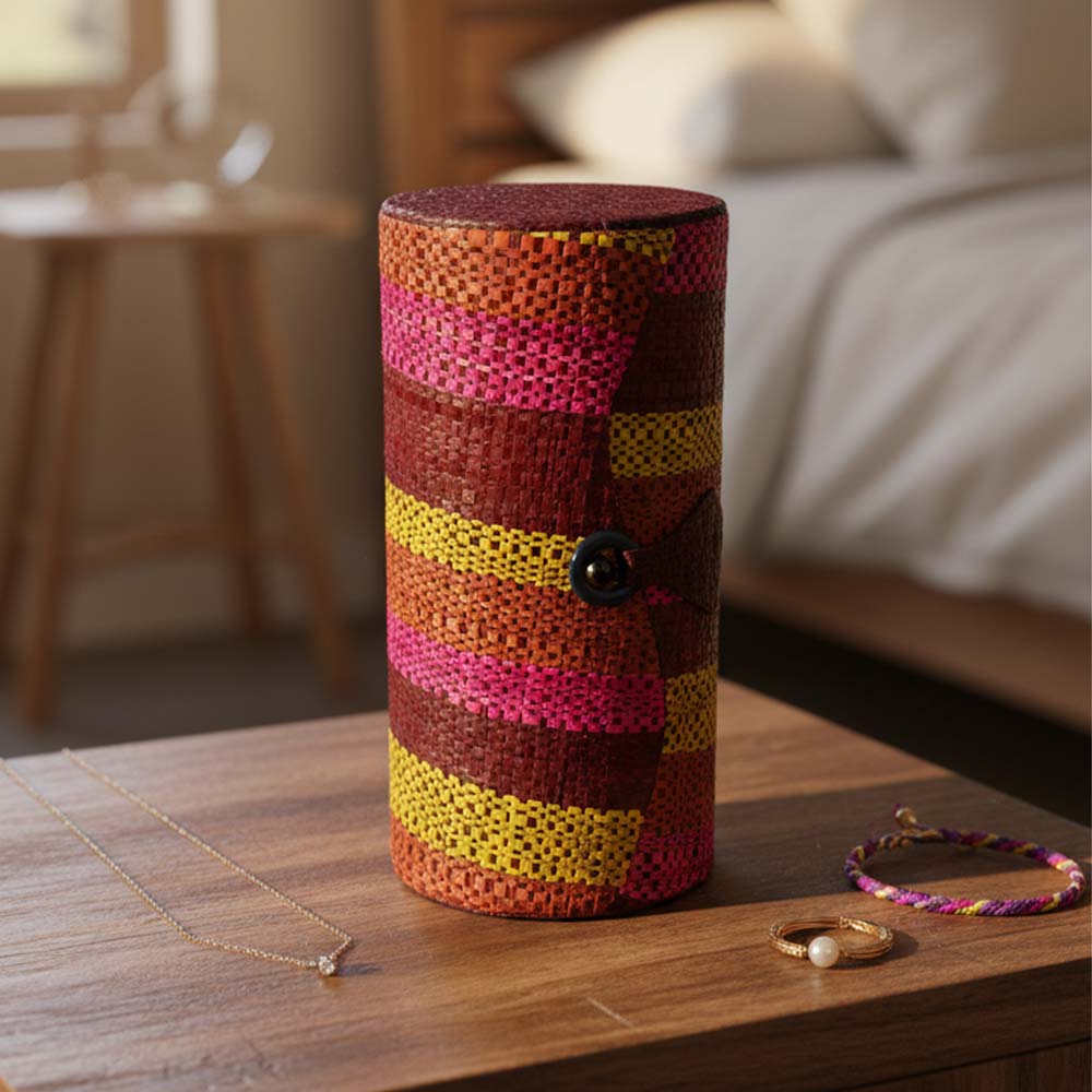 Petite boîte a bijoux pour femme | Fuchsia