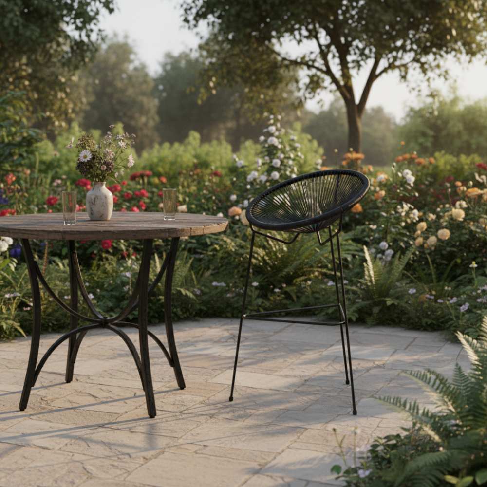 Chaise haute Acapulco Noir