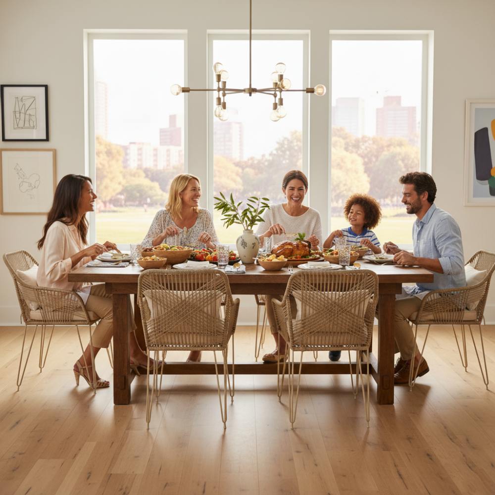 Chaise de salon bohème Sable | Collection SAMBAVA