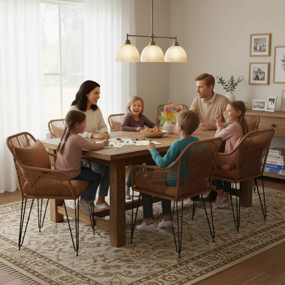 Chaise de salon bohème Cannelle | Collection SAMBAVA