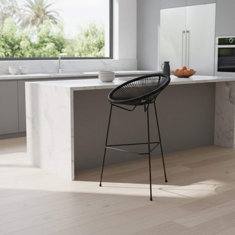 Chaise haute Acapulco Noir