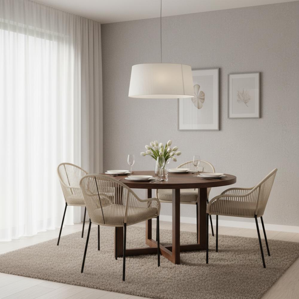 Chaise de salle à manger Blanc | Collection TOAMASINA