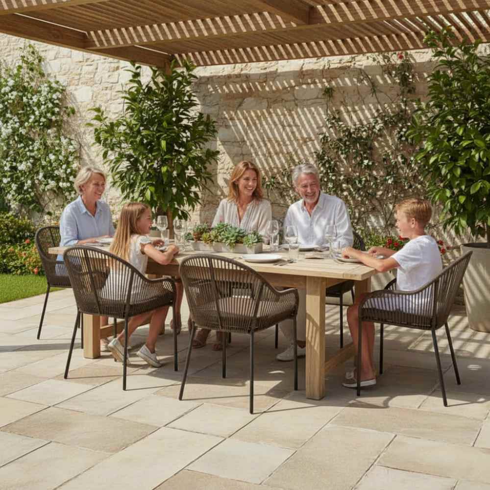 Chaise de salle à manger Chocolat | Collection TOAMASINA