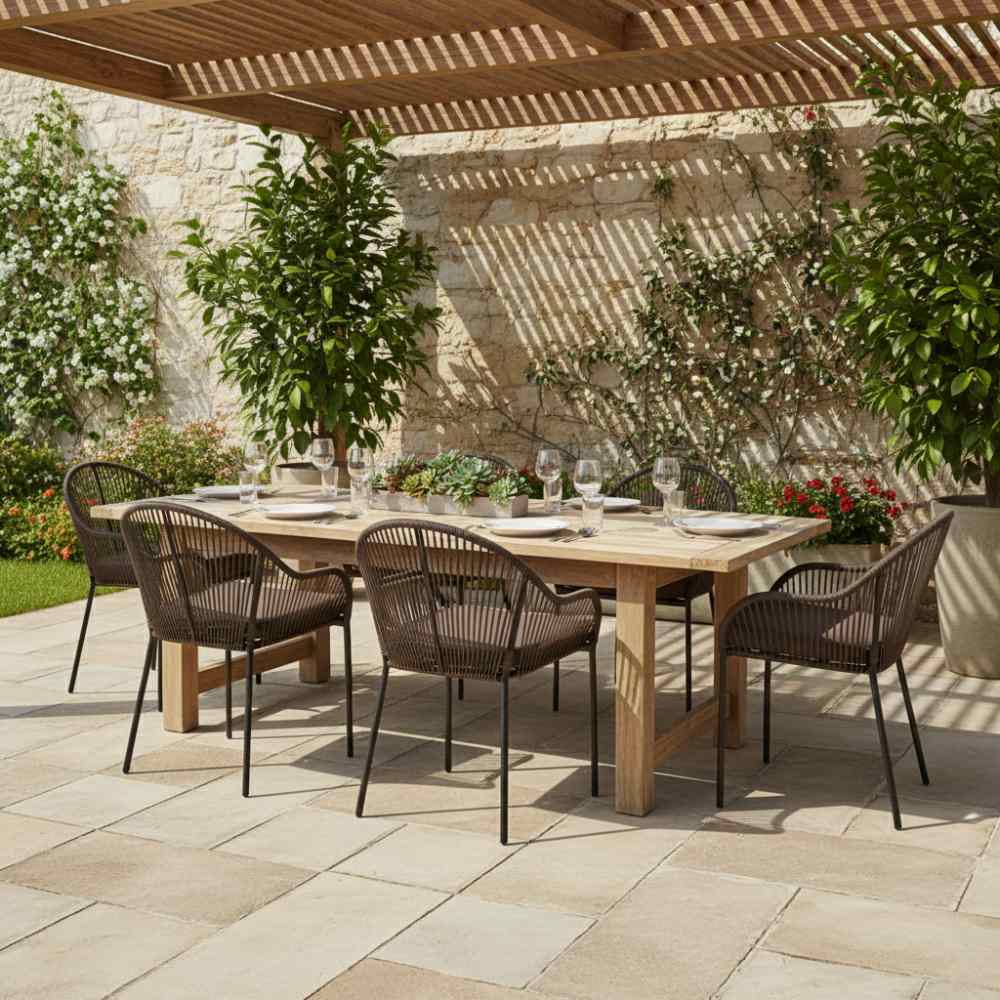 Chaise de salle à manger Chocolat | Collection TOAMASINA