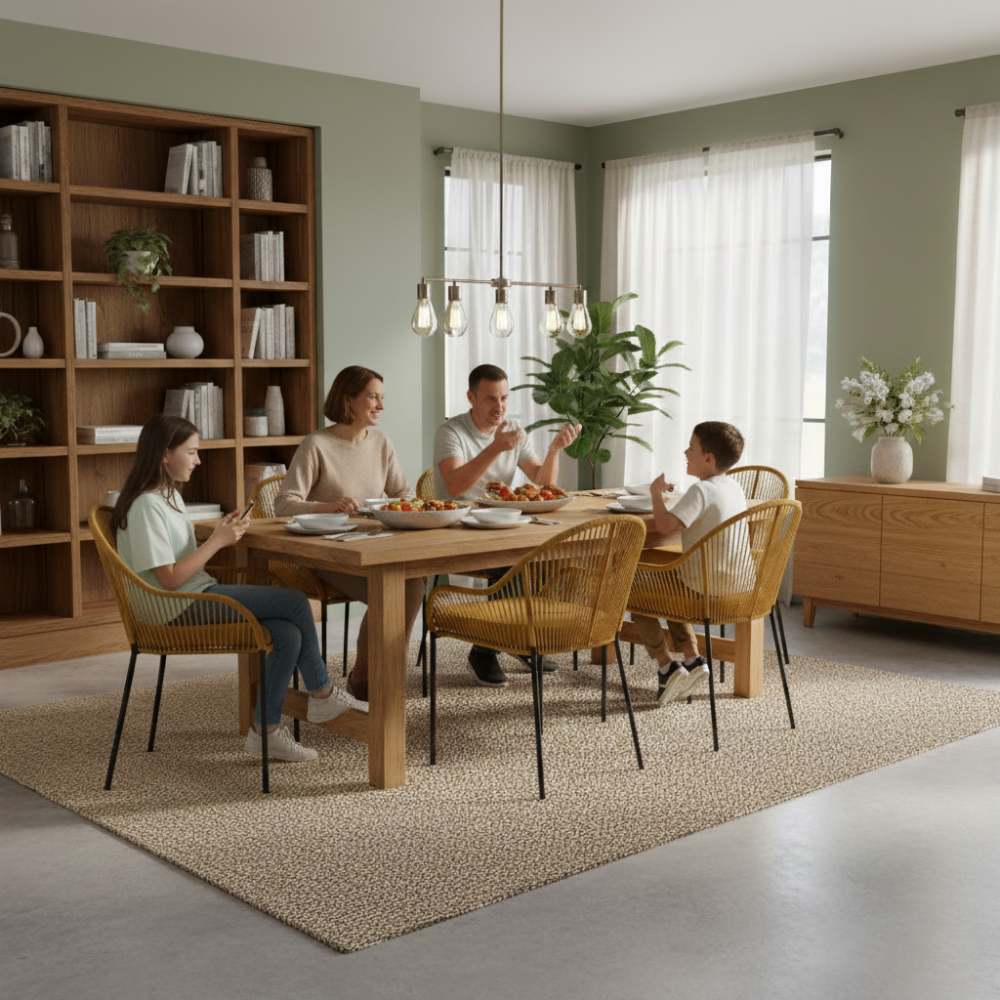 Chaise de salle à manger Miel | Collection TOAMASINA