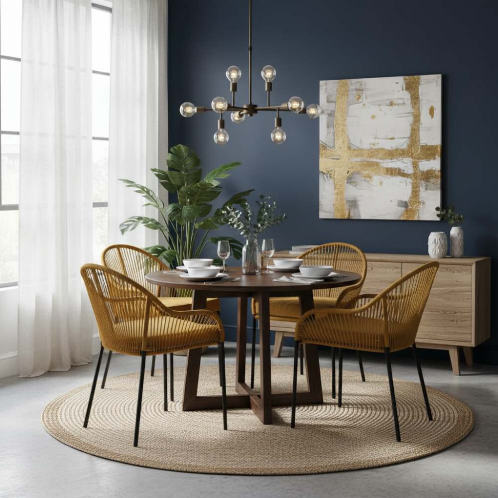 Chaise de salle à manger Miel | Collection TOAMASINA