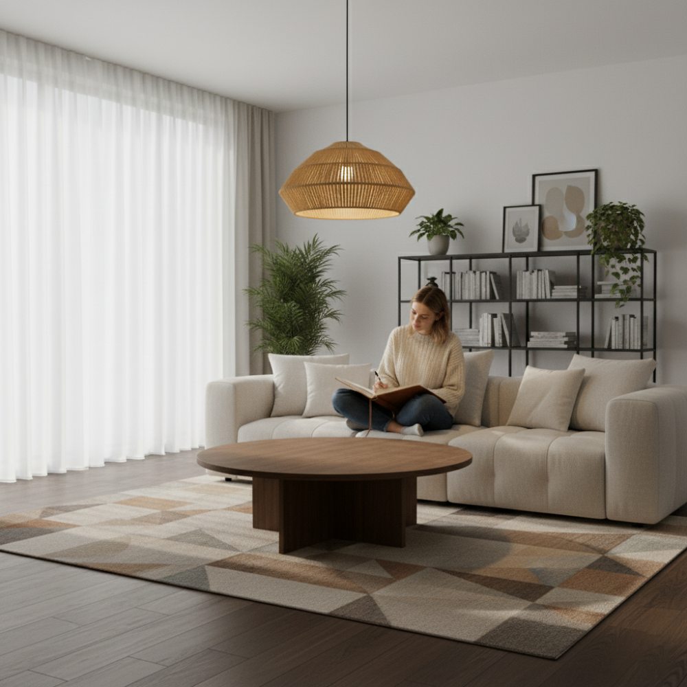 Abat-jour bohème chic Miel | Collection ANAKAO