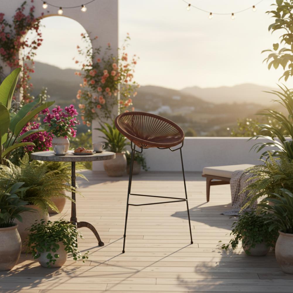 Chaise haute Acapulco Chocolat