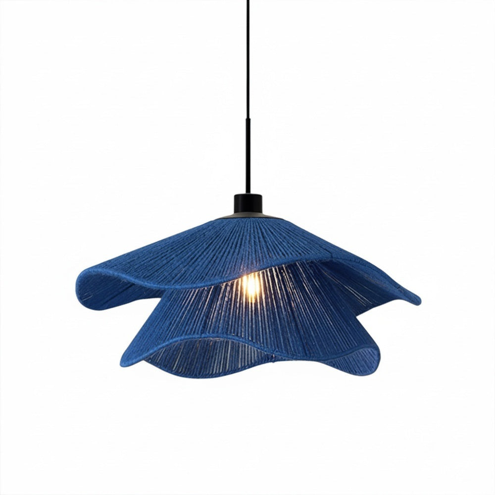 Plafonnier bohème chic Bleu Roi | Collection TANA