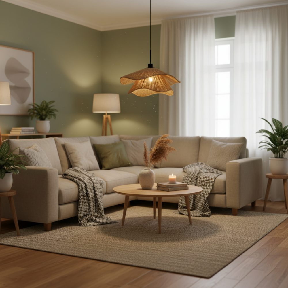 Plafonnier bohème chic Miel | Collection TANA