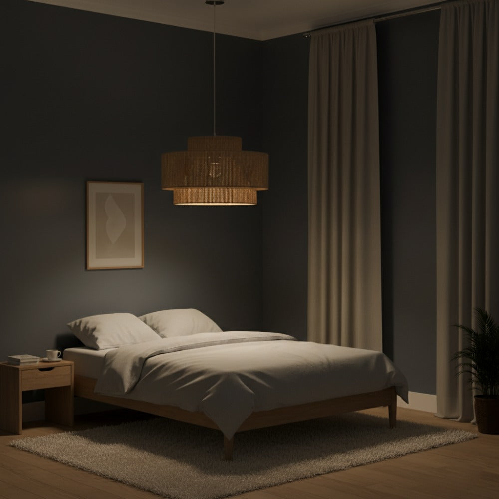 Plafonnier bohème rétro Sable | Collection MORONDAVA