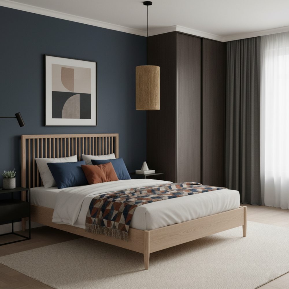 Plafonnier cylindrique bohème Sable | Collection ANTALAHA