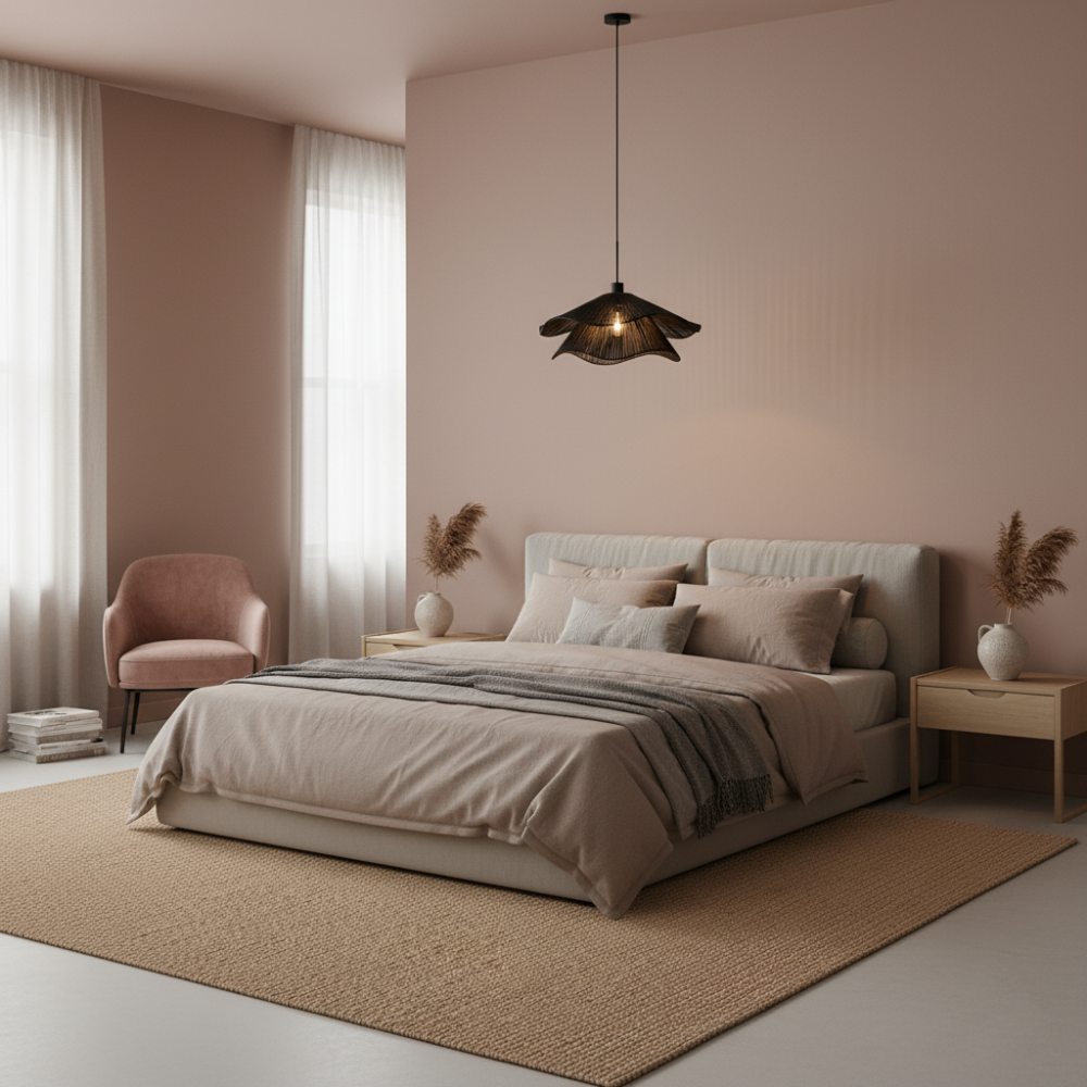 Plafonnier bohème chic Noir | Collection TANA