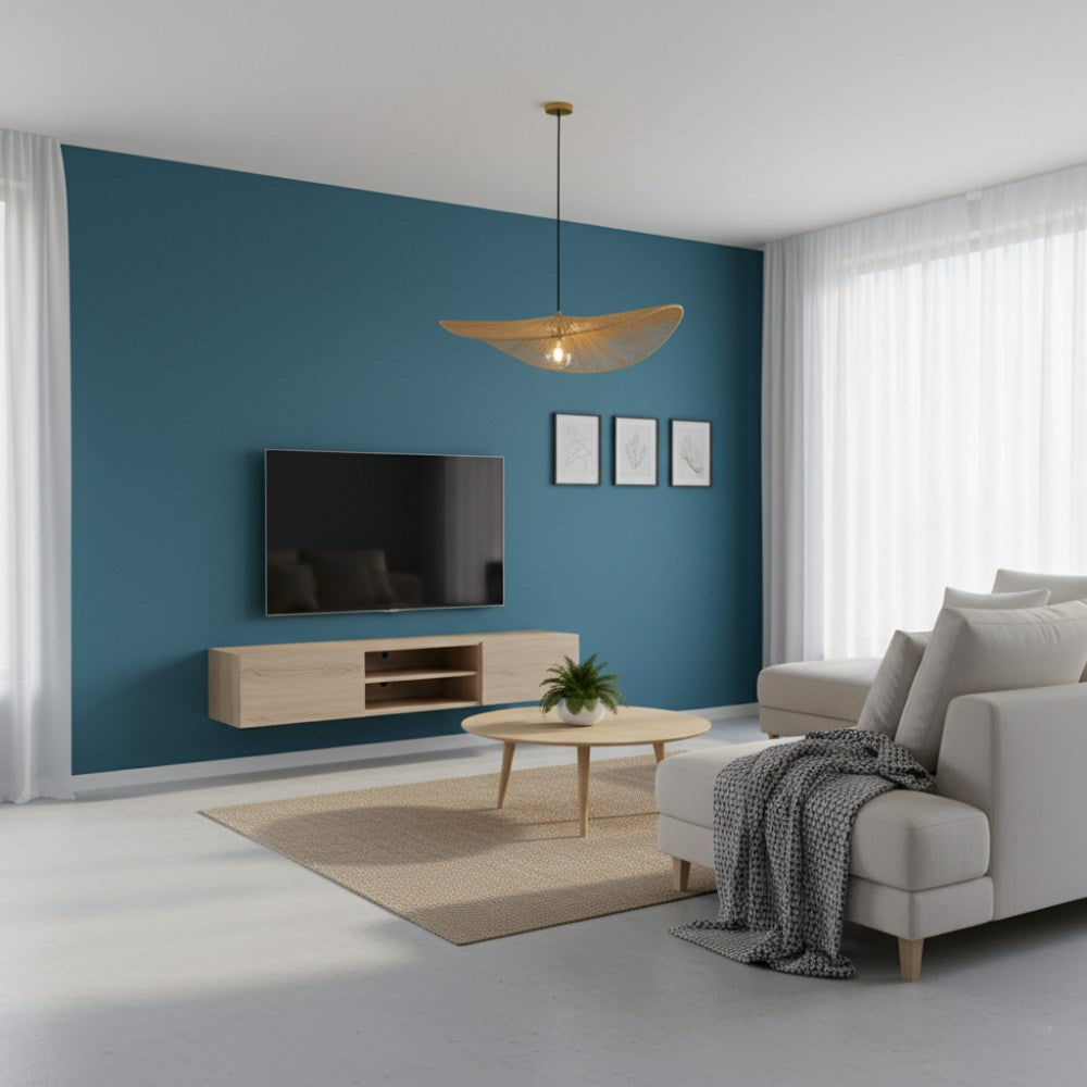 Suspension en corde naturelle bohème chic Miel | Collection MANAKARA