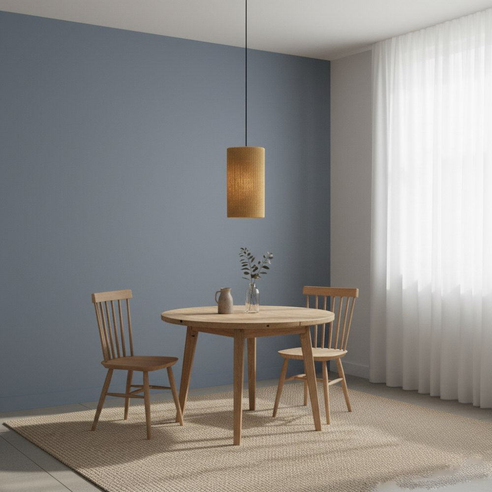 Plafonnier cylindrique bohème Miel | Collection ANTALAHA