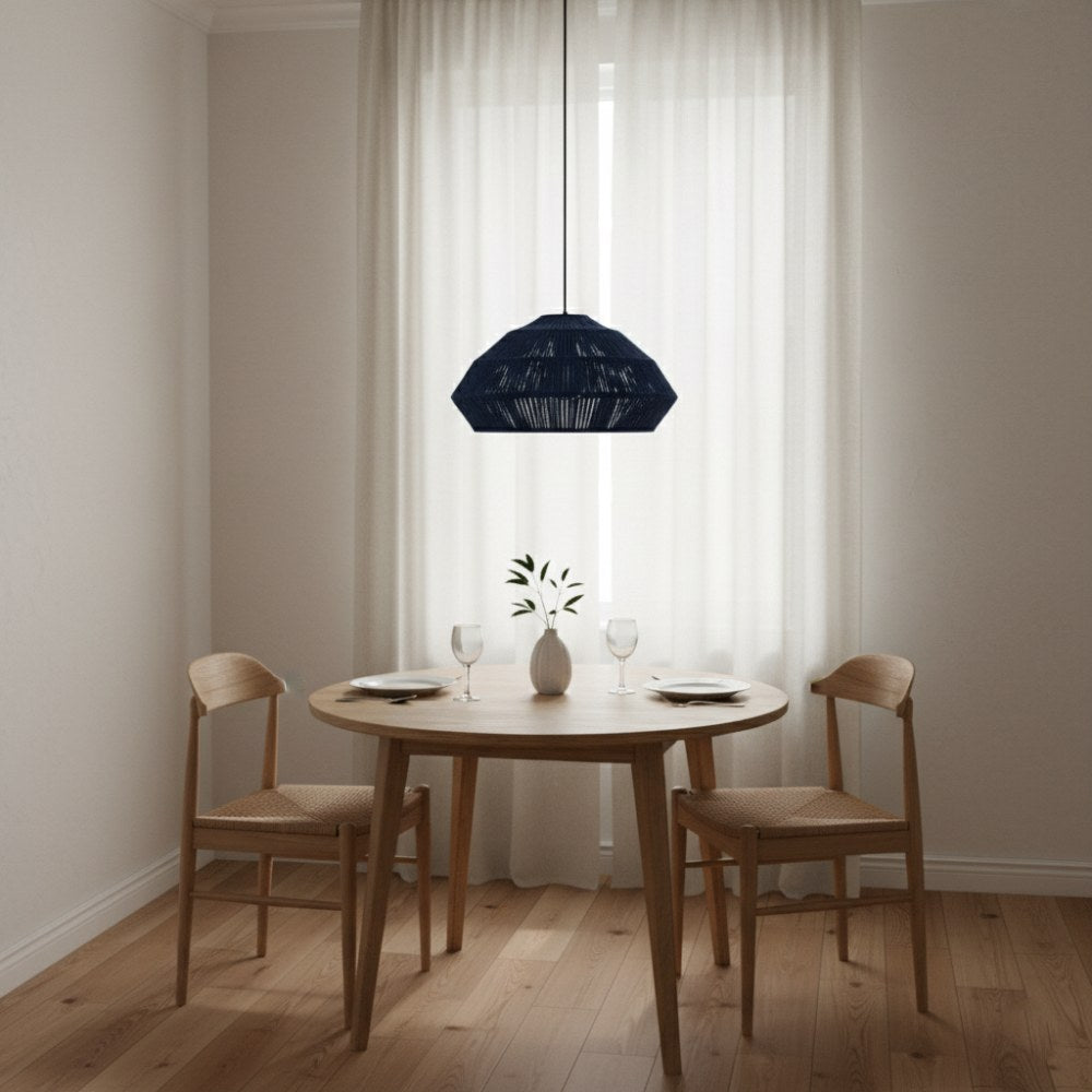 Abat-jour bohème chic Bleu Roi | Collection ANAKAO